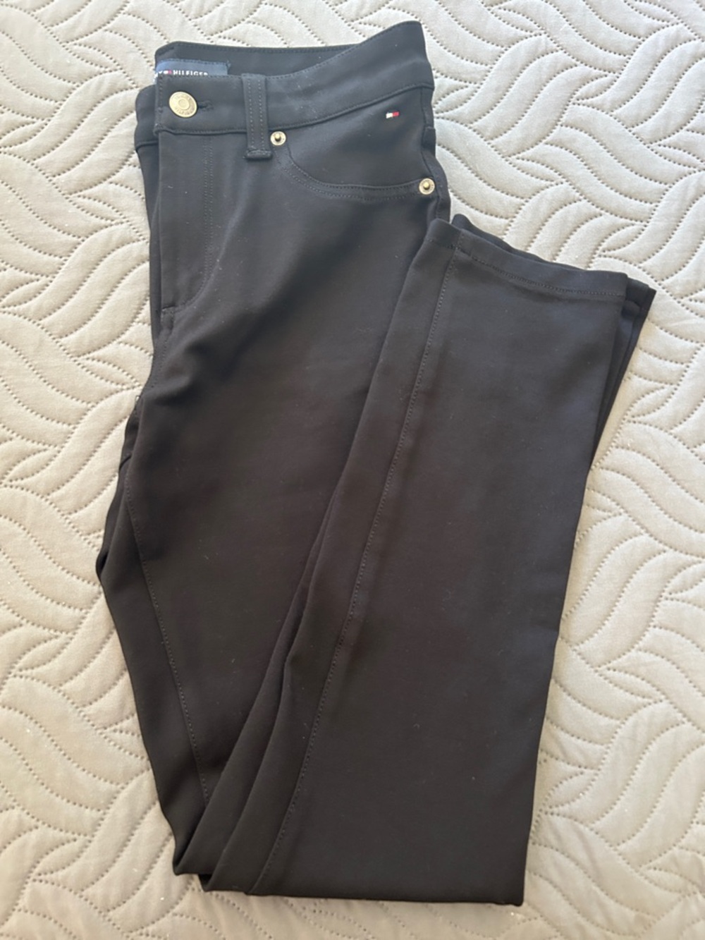 🖤Tommy Hilfiger Black Slim Stretch Pointe Leggings